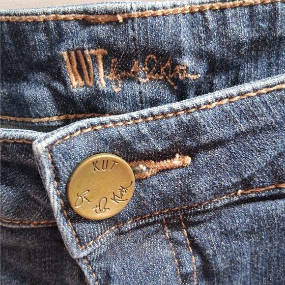 Kut from the Kloth Denim Shorts Women's 22W Distressed Jeans Plus Summer - Picture 3 of 8